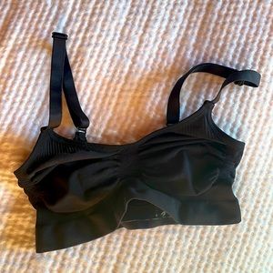Skims S/M black support bra